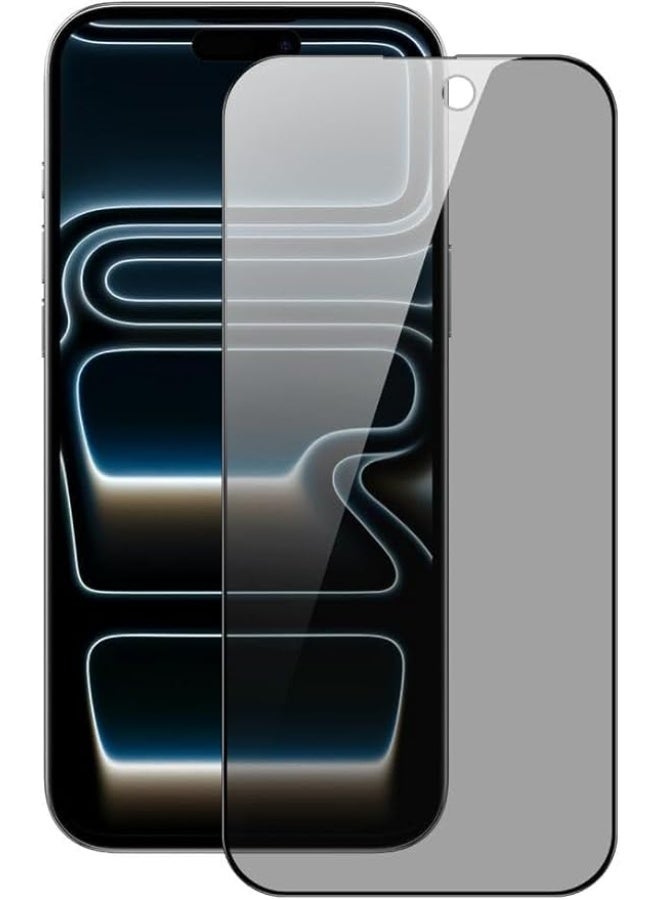 iphone 17 Pro MAX Glass privacy screen Protector Tempered Glass - Image 2